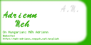 adrienn meh business card